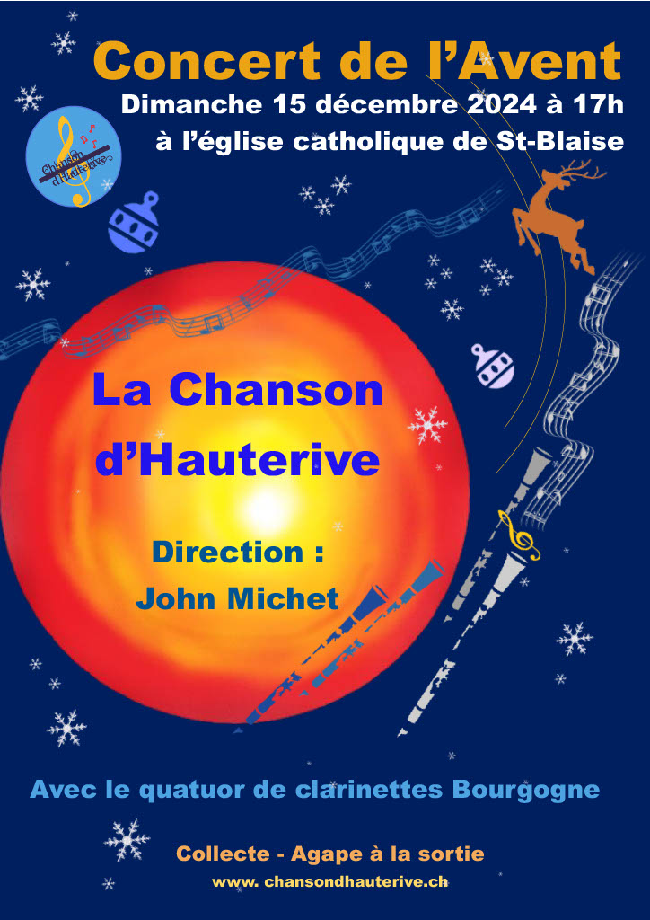 Concert de l’Avent Chanson d’Hauterive